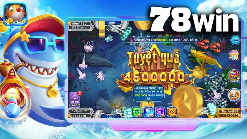 Mức độ khó của từng loại boss bắn cá tỷ lệ thuận với phần thưởng mà bạn có thể nhận được